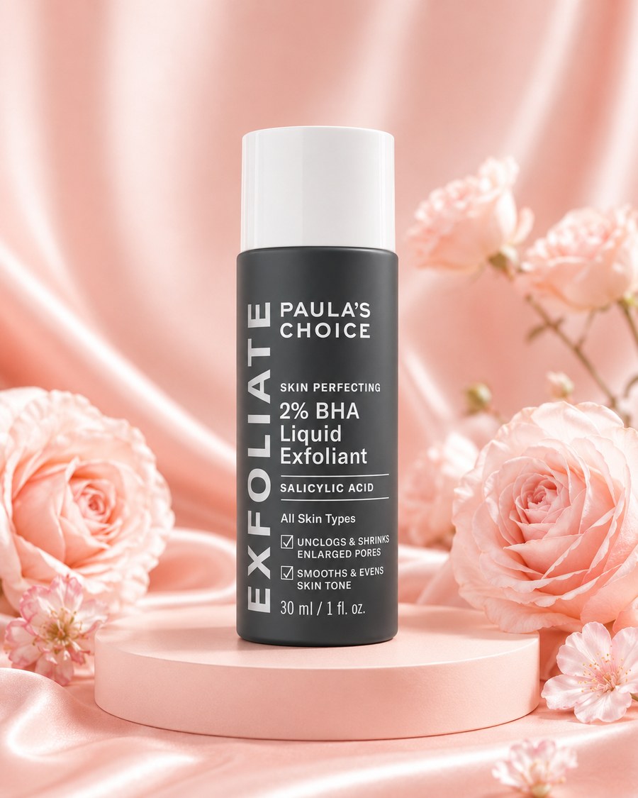 Paula's Choice Skin Perfecting 2% BHA Liquid Exfoliant skincare product image for blackheads, texture, enlarged-looking pores and dull skin