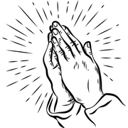 ChipJourney praying hands logo