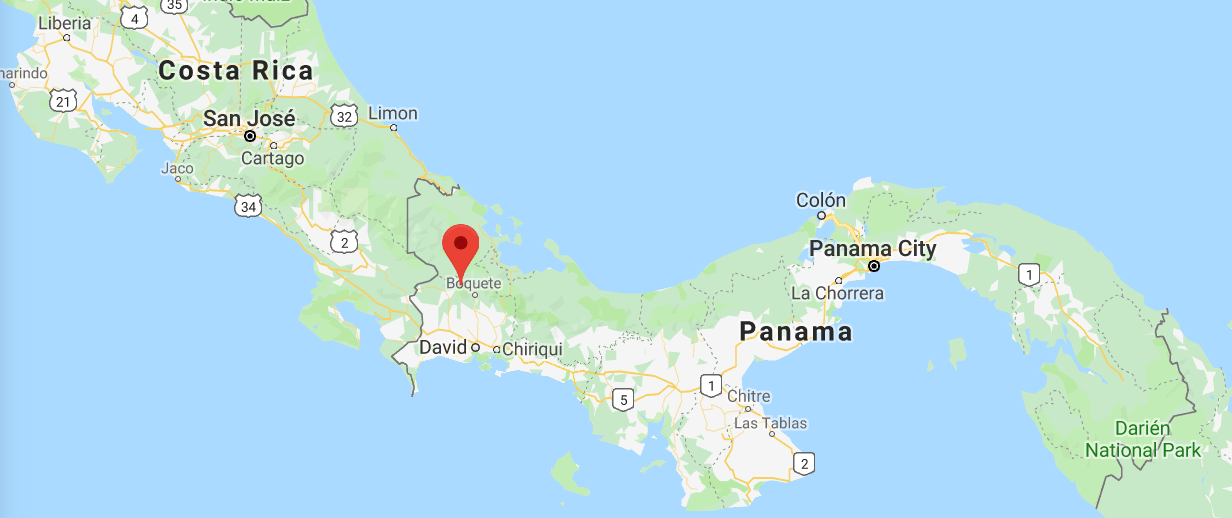 Panama Volcan Baru