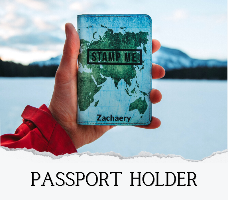 passport holder and luggage tag article