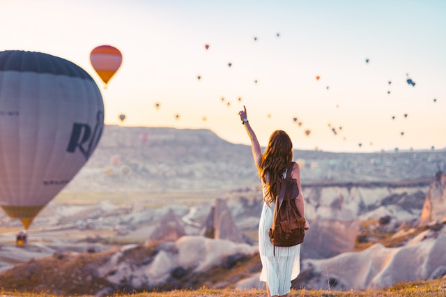 once-in-a-lifetime hot air balloon rides.