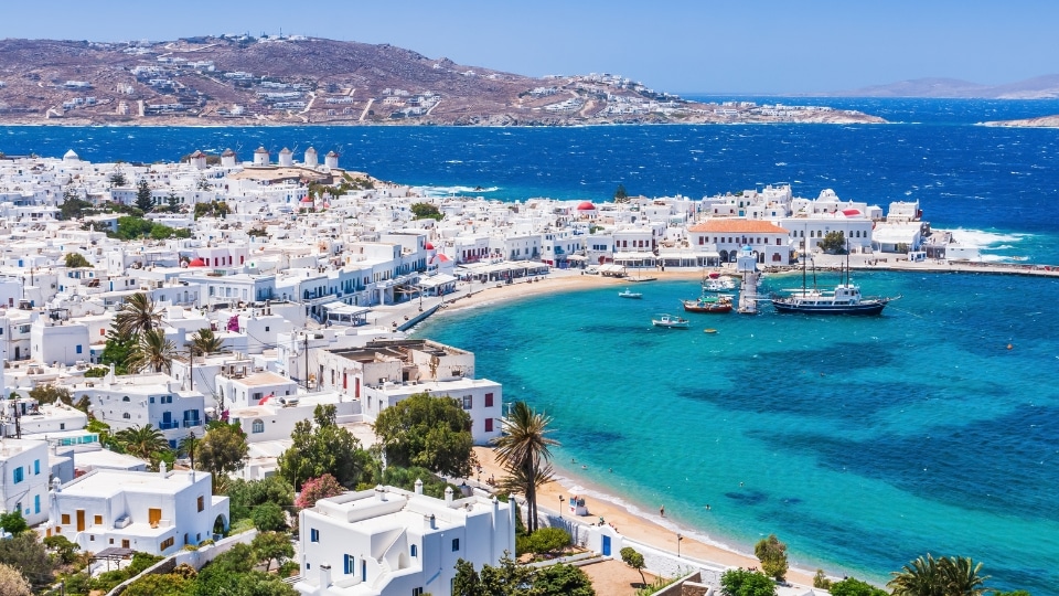 Mykonos, Greece - a premier beach destination for solo female travelers.