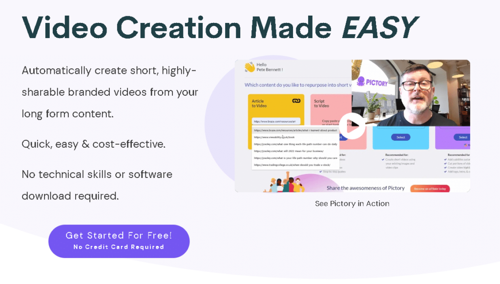 Pictory: Your AI Partner for Video Generation and SEO