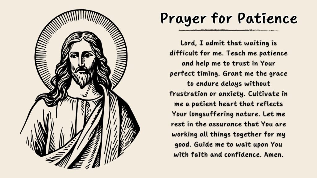 Prayer for Patience