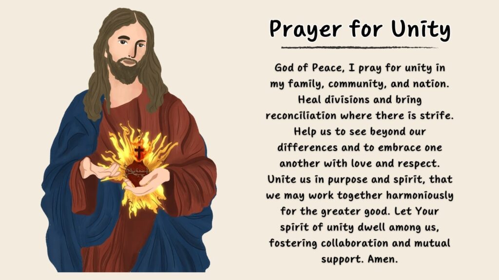 Prayer for Unity