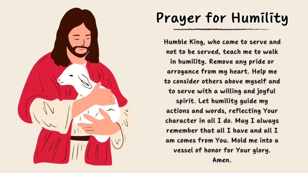 Prayer for Humility