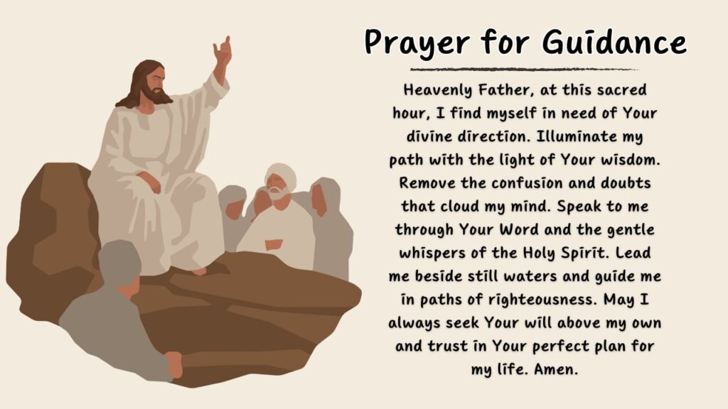 Prayer for Guidance