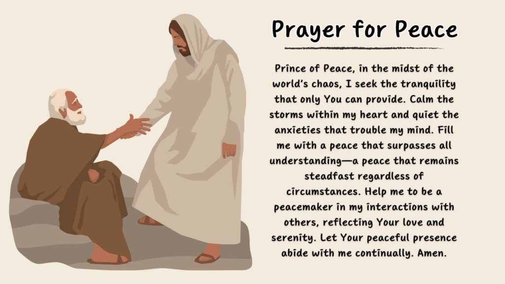 Prayer for Peace