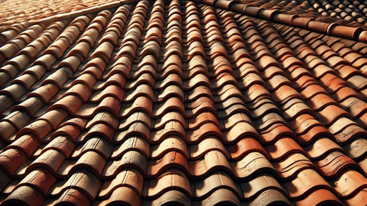 Spanish Roof Tile Style Colors Clavas Parsitie