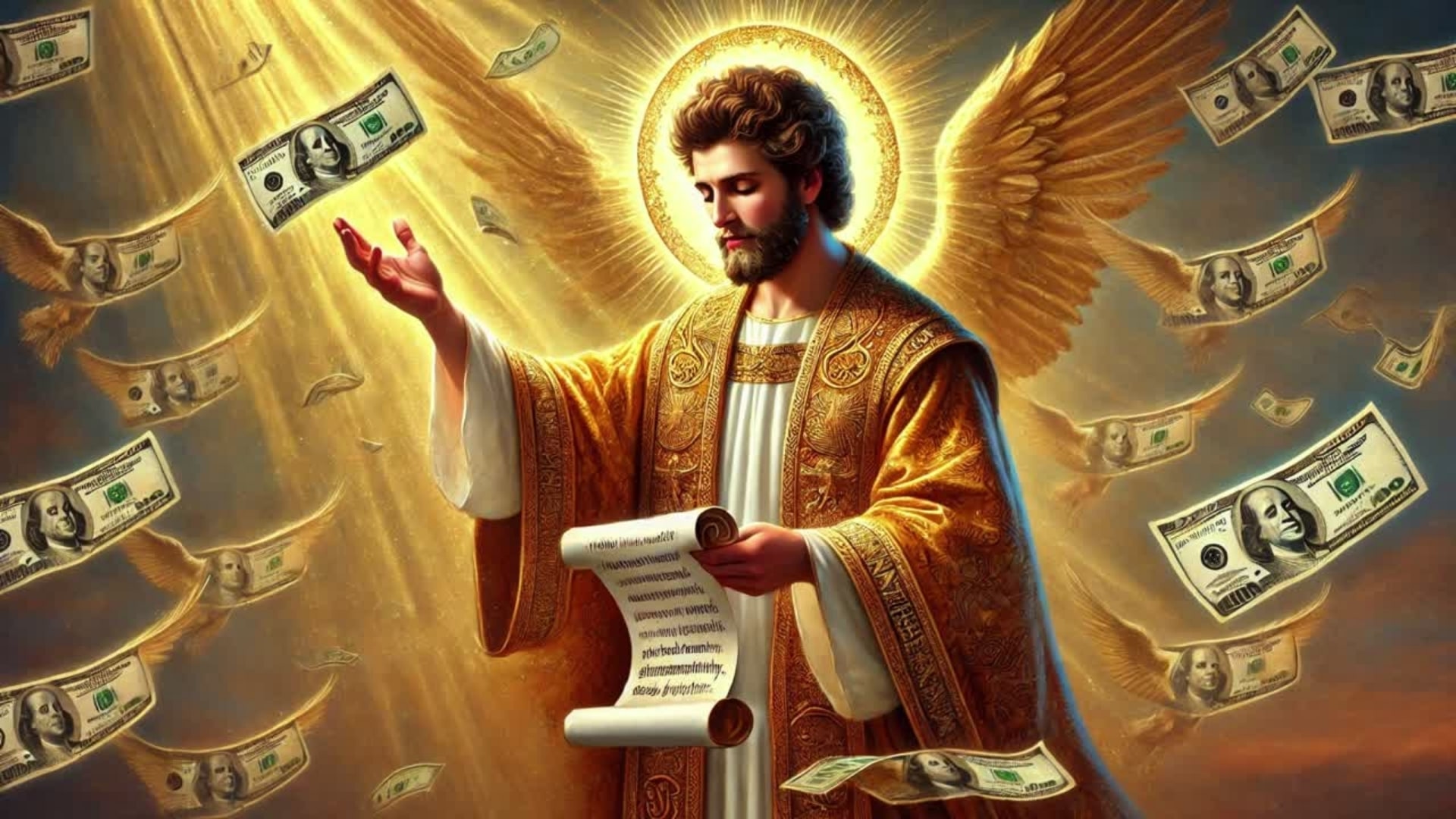 saint matthew prayer for money