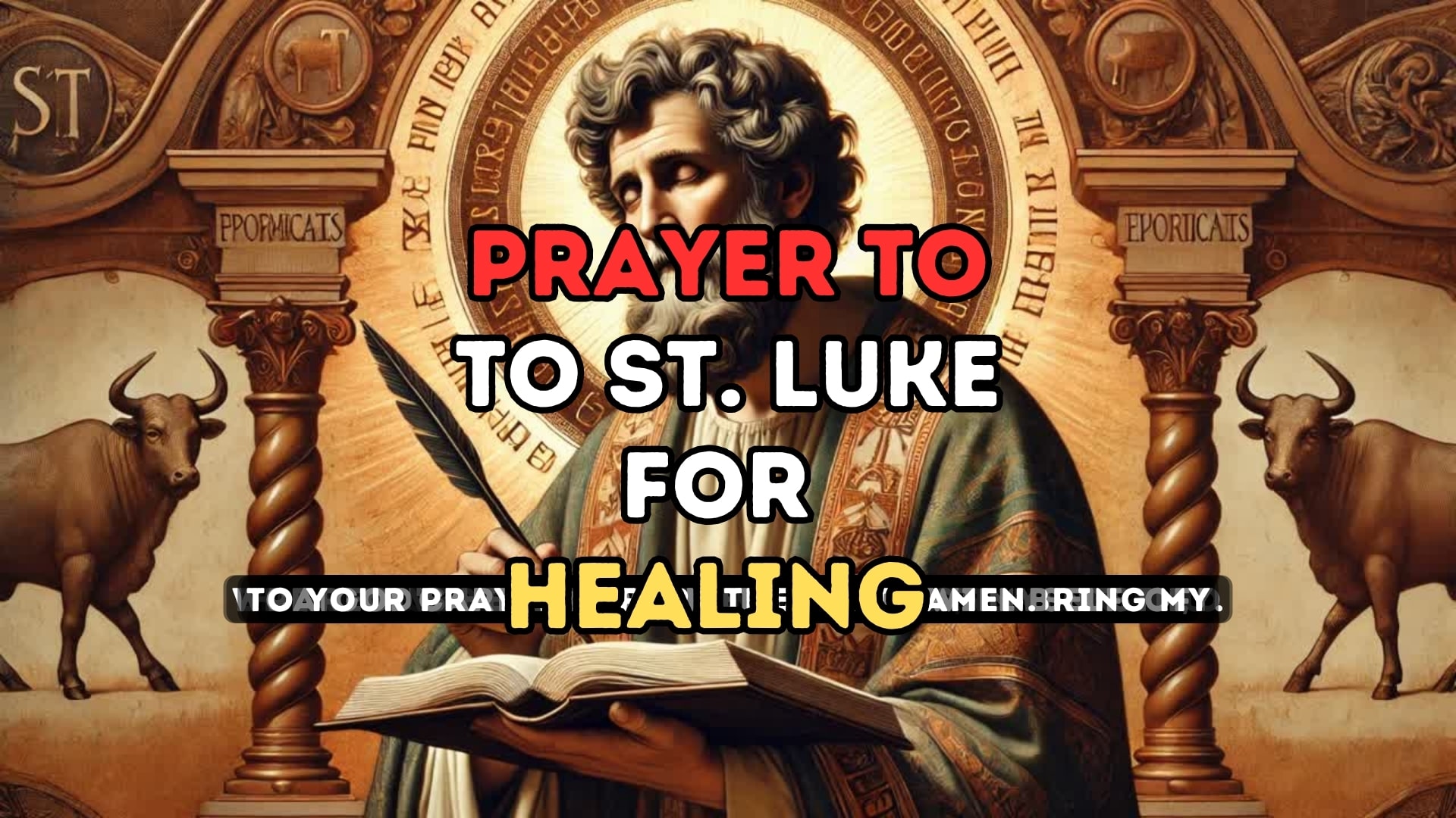 Prayer to St. Luke for Healing