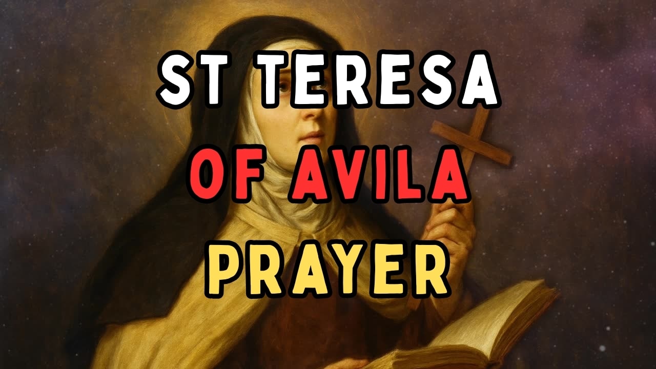 St. Teresa of Avila Prayer