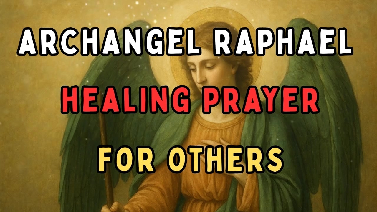 archangel raphael healing prayer for others
