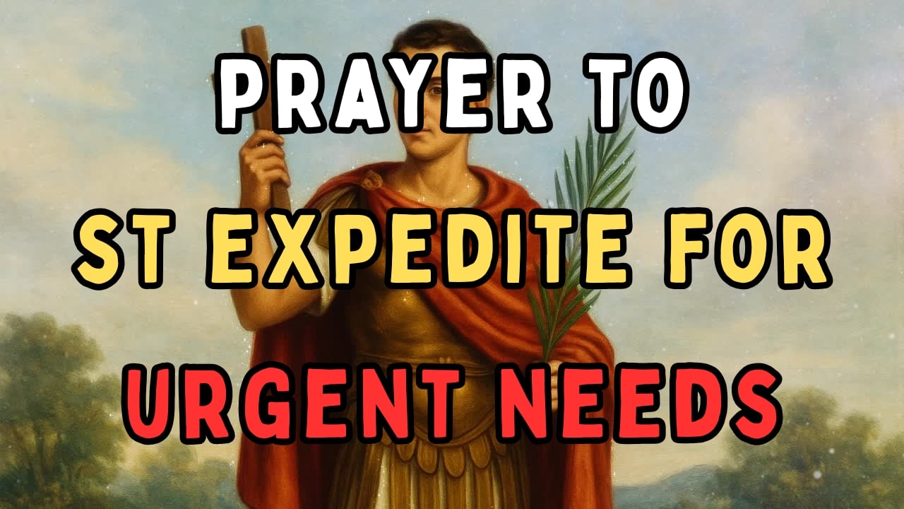 Prayer to St. Expedite for Urgent Needs