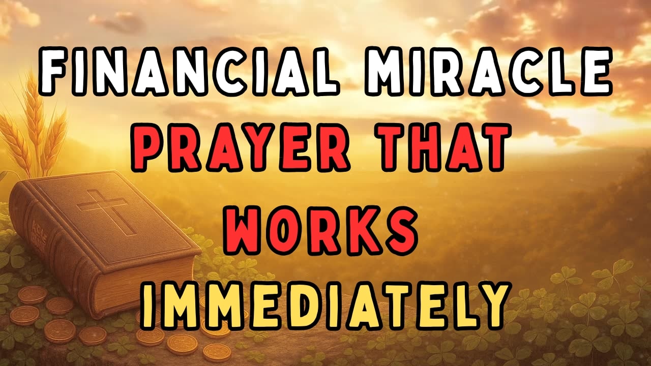 financial miracle prayer that works immediately