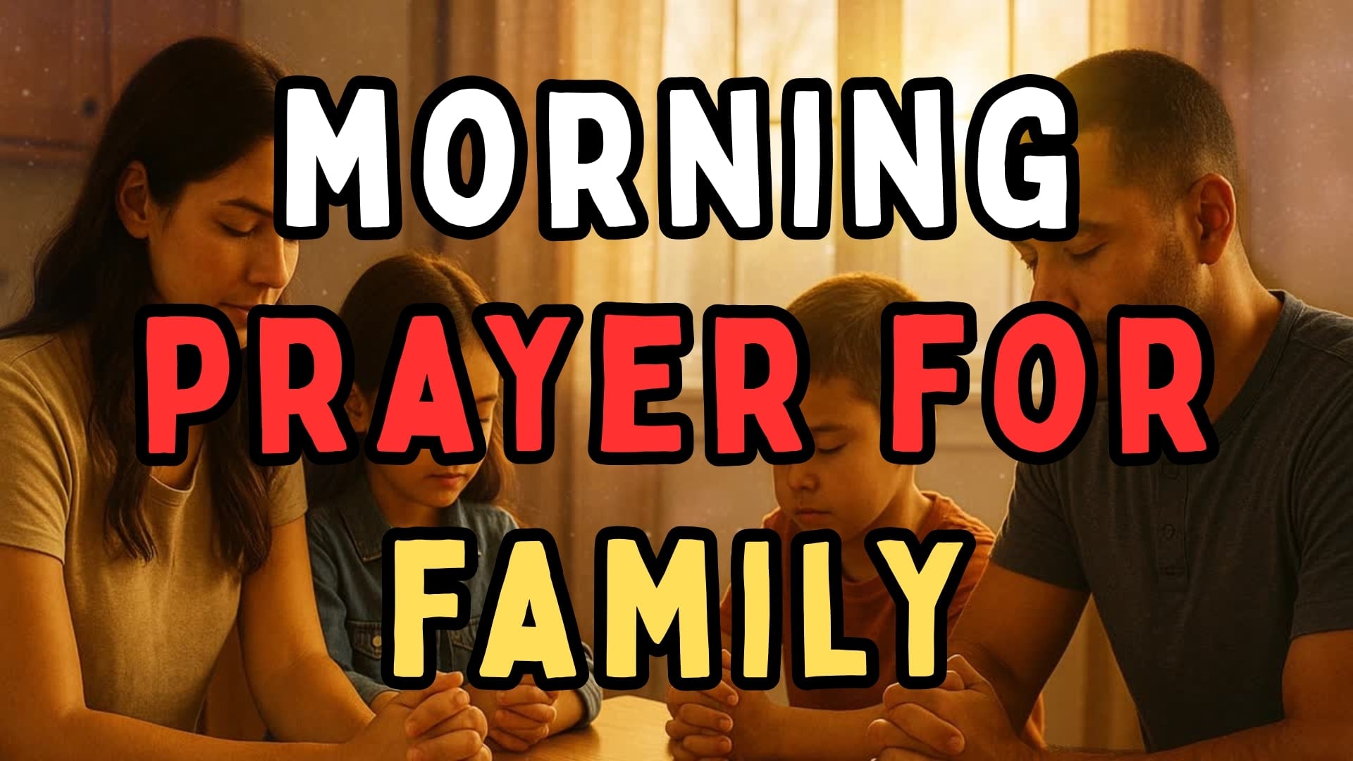 morning prayer for family