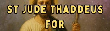 prayer to st jude thaddeus for urgent healing