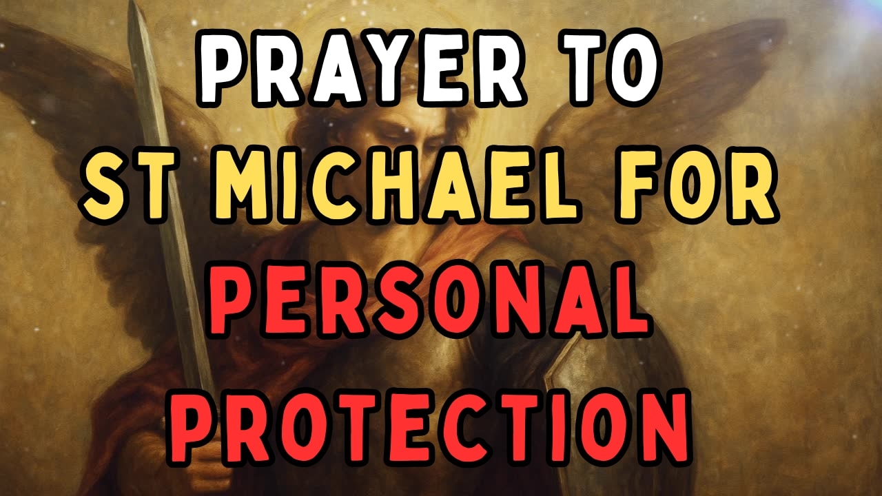 prayer to st michael for personal protection