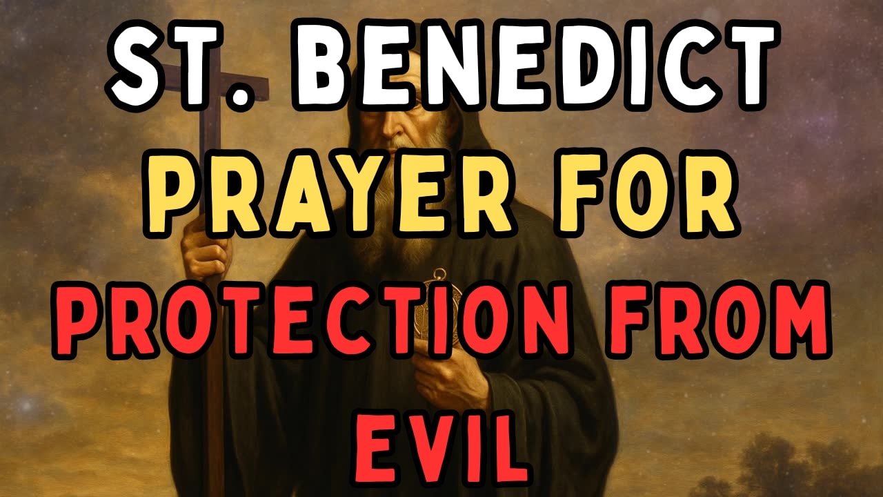 st benedict prayer for protection from evil