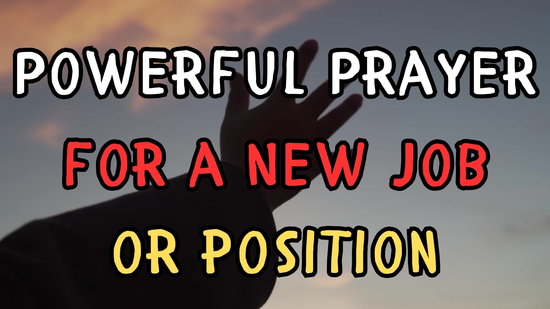 Prayer for a New Position